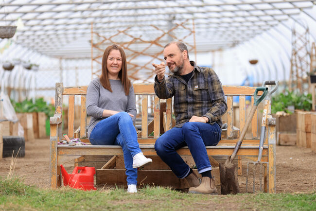 Amileigh and John discussed their love for gardening and how it helps with their mental health