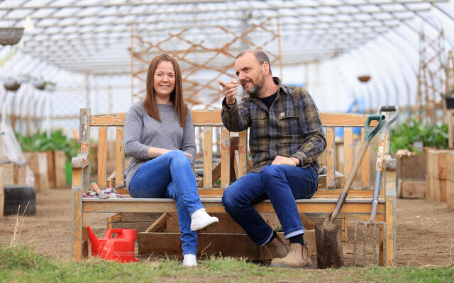 Amileigh and John discussed their love for gardening and how it helps with their mental health