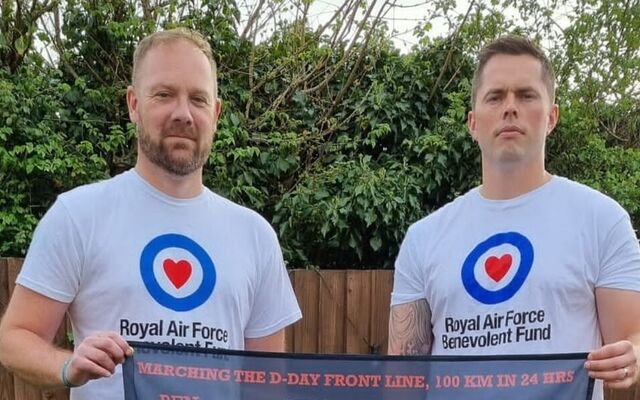 Flight Lieutenant Ben Parkin and Flight Lieutenant Richard ‘Stan’ Stanley