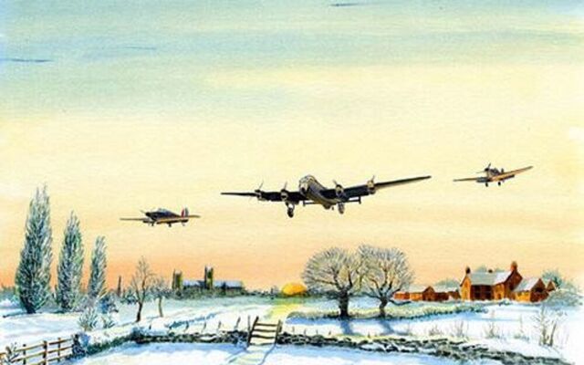 RAF Benevolent Fund Christmas cards
