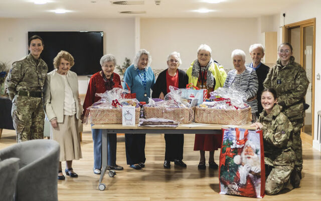 RAF Wittering at Kingfisher Care Home 