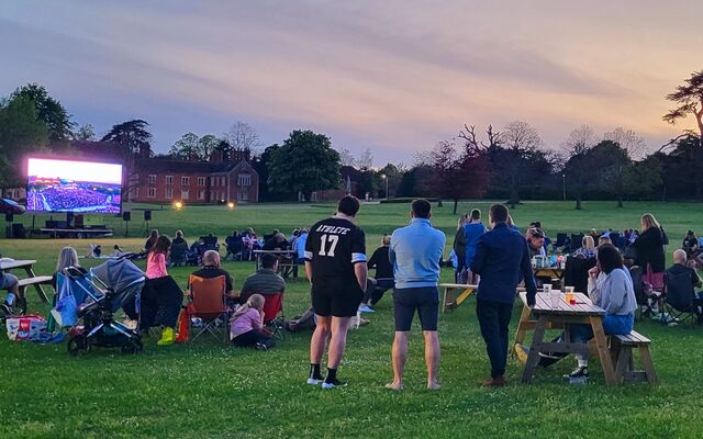 People gathered at Chicksands Families Day