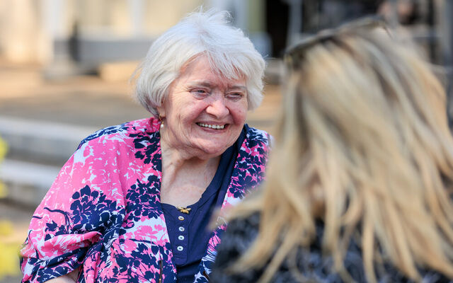 Alice Judge smiling at Group Breaks