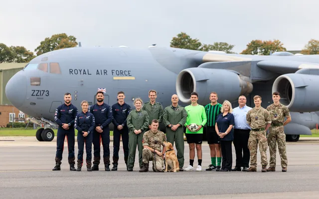 RAF personnel Brize Norton
