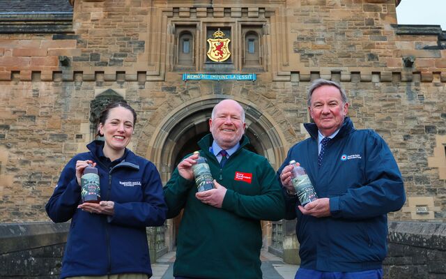 Gavin and GHQ Spirits outside Edinburgh Castle