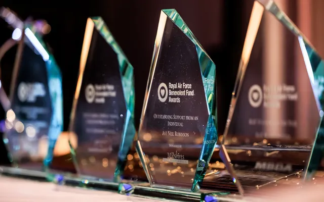 4 glass awards in a row 