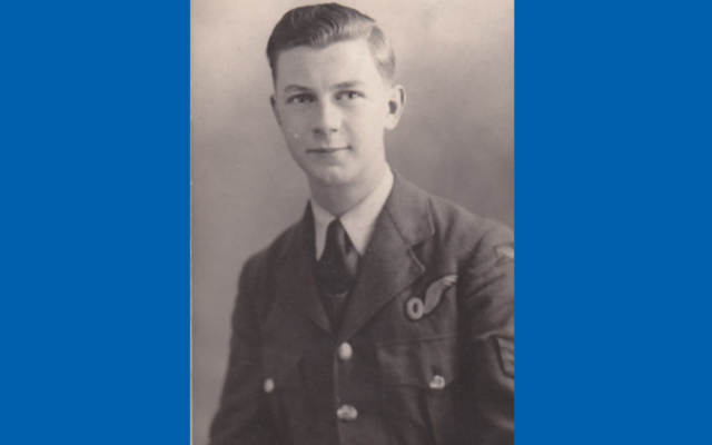 John Jenkins D-Day blue background