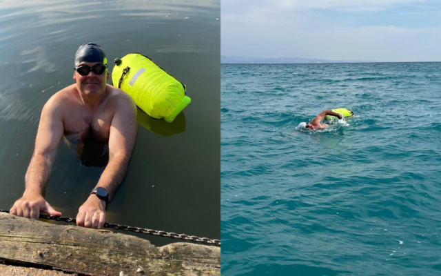 Al in Thames and in sea swimming