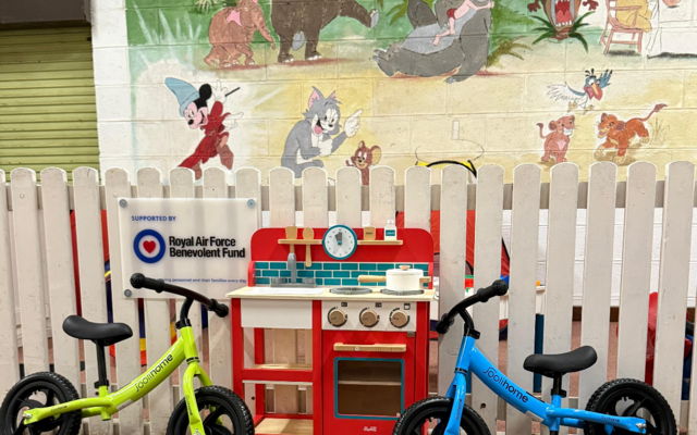 Ascension Island Air Terminal children's play area