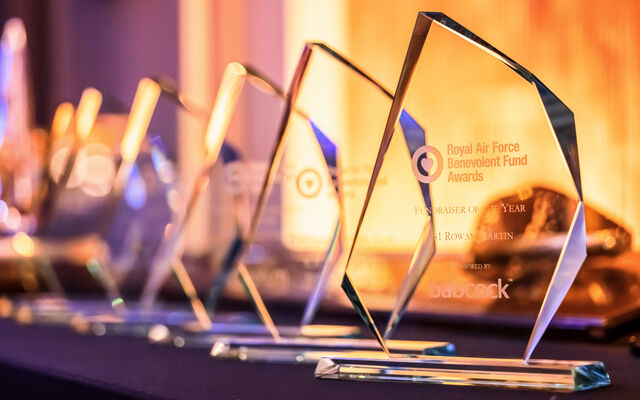 4 glass awards in a row