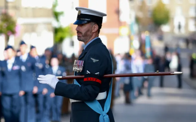 Sergeant Alan (pictured) has served for 22 years in the RAF, now working for the RAF Force Protection Centre at RAF Honington.