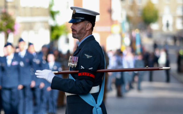 Sergeant Alan (pictured) has served for 22 years in the RAF, now working for the RAF Force Protection Centre at RAF Honington.