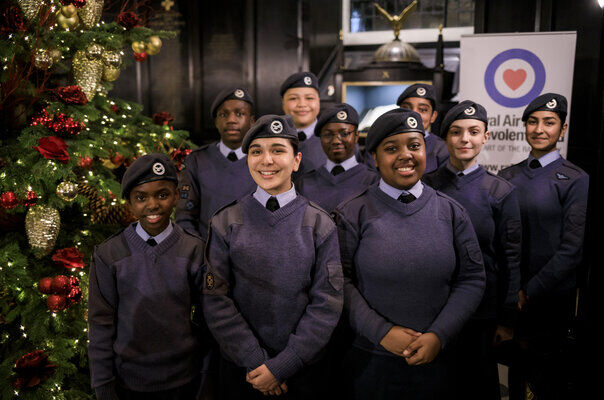 Air cadets at carol concert