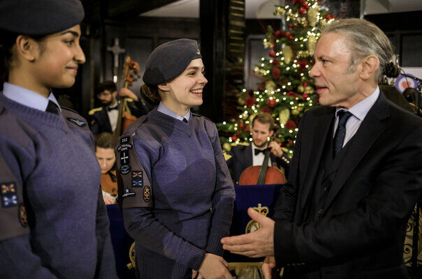 Air cadets at carol concert