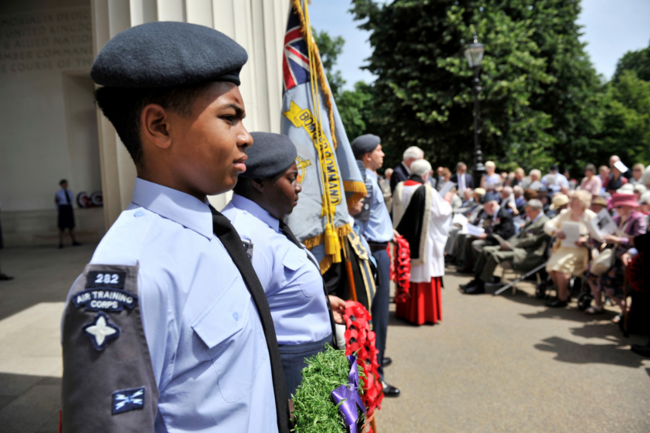 Air Cadets at event