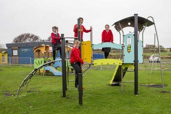 Children at Ben's Play playground