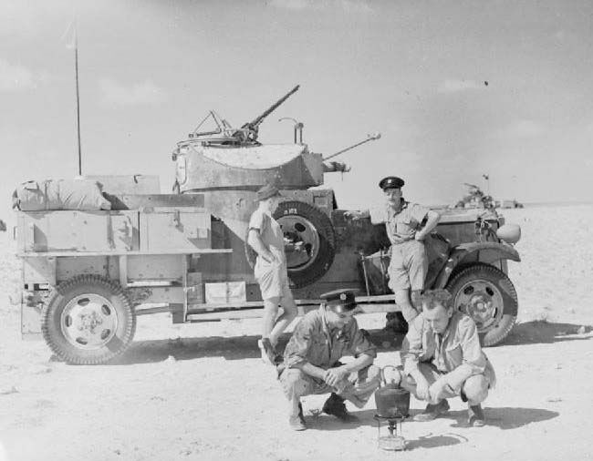 North Africa, Western Desert 1941. Copyright: RAF Regiment Heritage Centre