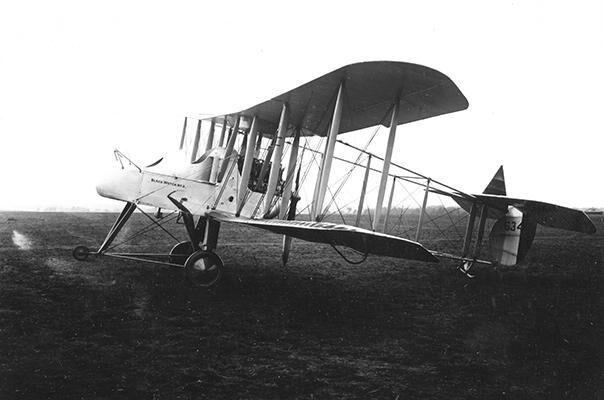 An FE.2b pusher aircraft of the Royal Flying Corps. (Photo: Air Historical Branch)