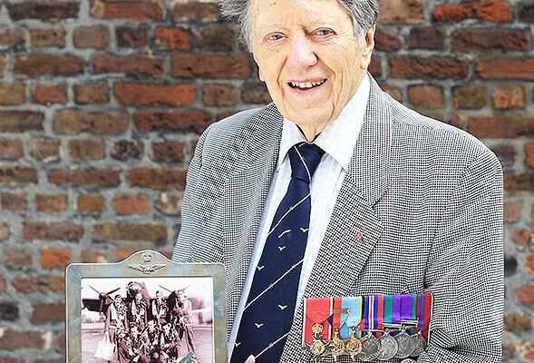 The late RAF veteran Charles Clarke was a prisoner of war at Stalag Luft III during the time of The Great Escape.