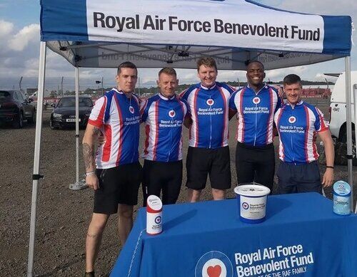 RAF personnel fundraising