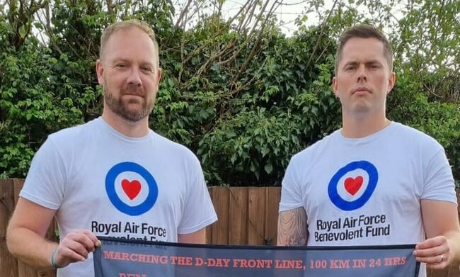 Flight Lieutenant Ben Parkin and Flight Lieutenant Richard ‘Stan’ Stanley