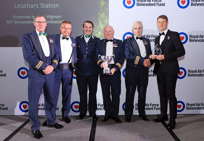 RAF Stations Challenge Cup Award - Leuchars Station