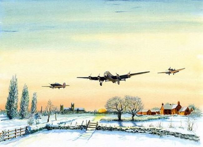 RAF Benevolent Fund Christmas cards