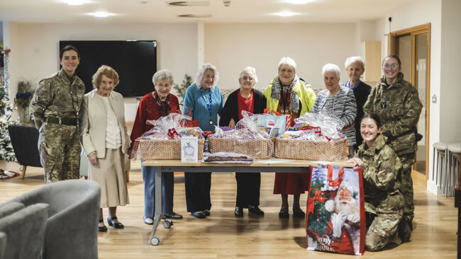 RAF Wittering at Kingfisher Care Home 