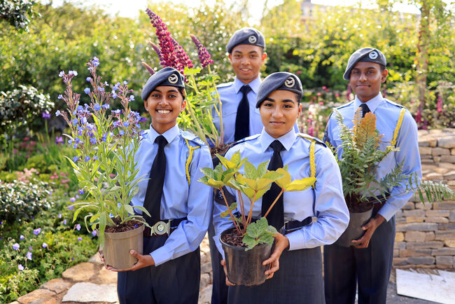 Air Cadets at Chelsea Flower Show 2022