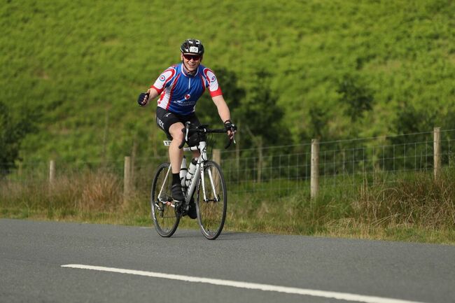 Jonathon Earnshaw cycling