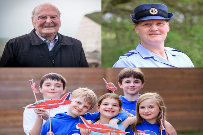 Veteran, serving personnel and Airplay children