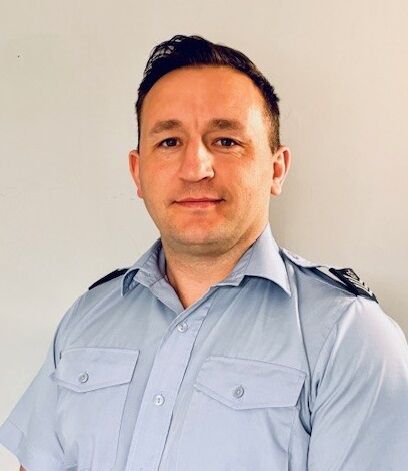 Gary in uniform headshot