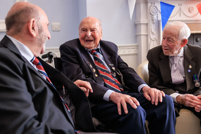 RAF veterans tea party