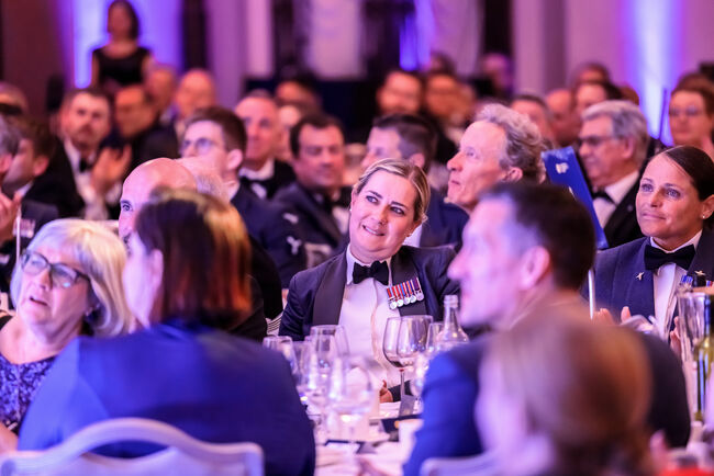 RAF personnel, veterans and supporters all gathered to recognise the work of the RAF Benevolent Fund.