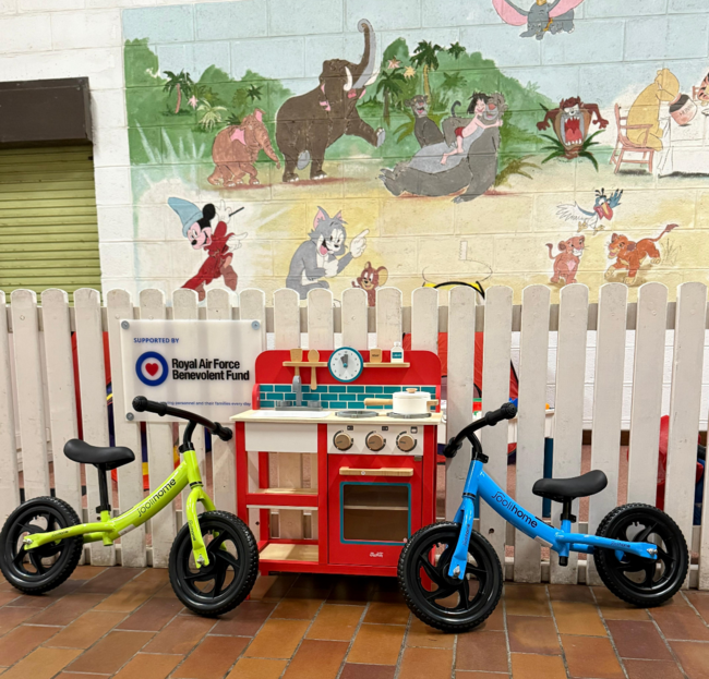 Ascension Island Air Terminal children's play area