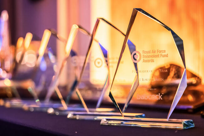 4 glass awards in a row