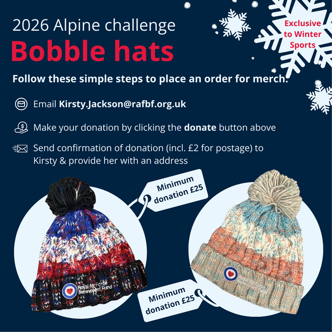 Exclusive winter sports bobble hat that you can purchase