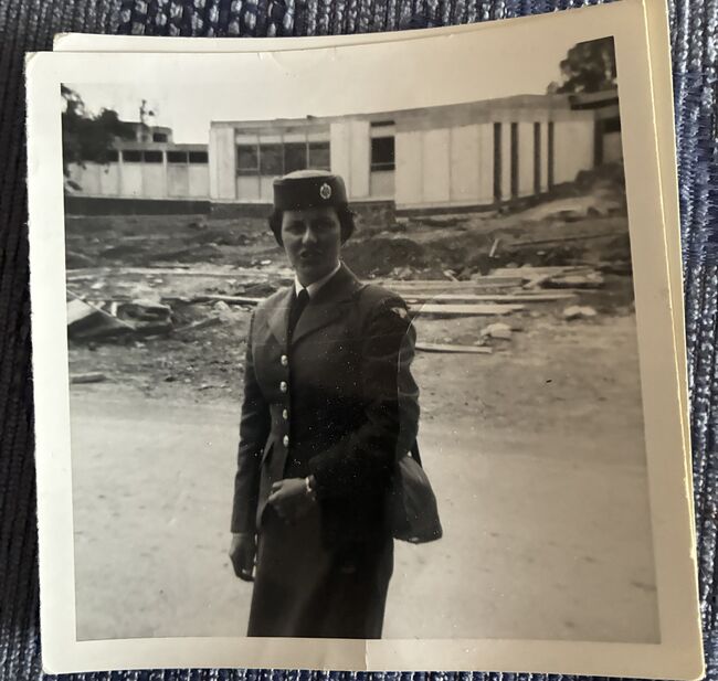 Mary in uniform