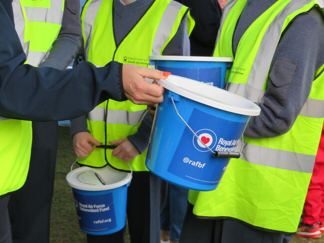 Donation bucket 