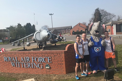 Fundraisers at Wittering Rat Race Dirty Weekend