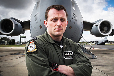 Flt Lt Ryan Foils