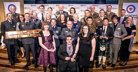 RAF Benevolent Fund Awards winners 2015