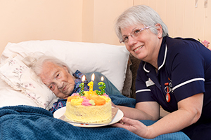 Gladys Hooper celebrates her 113th birthday